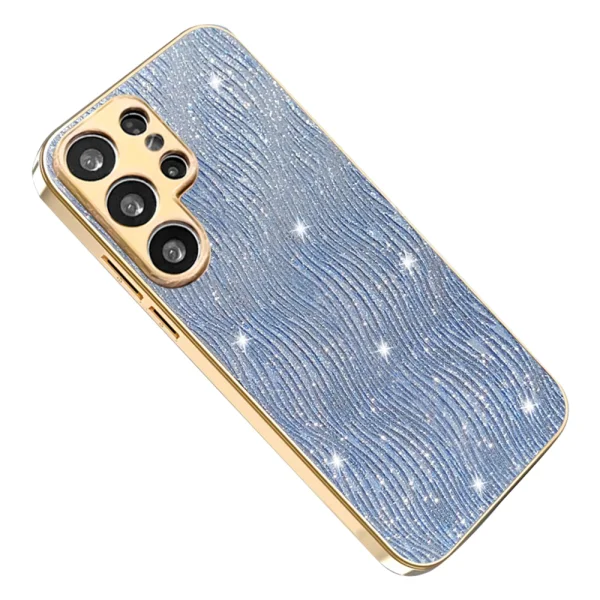 Ripple Texture Case for Samsung Galaxy S26 Ultra, blue 2