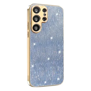 Калъф Ripple Texture за Samsung Galaxy S26 Ultra, син