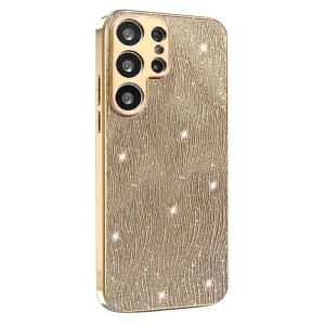 Калъф Ripple Texture за Samsung Galaxy S26 Ultra, златен