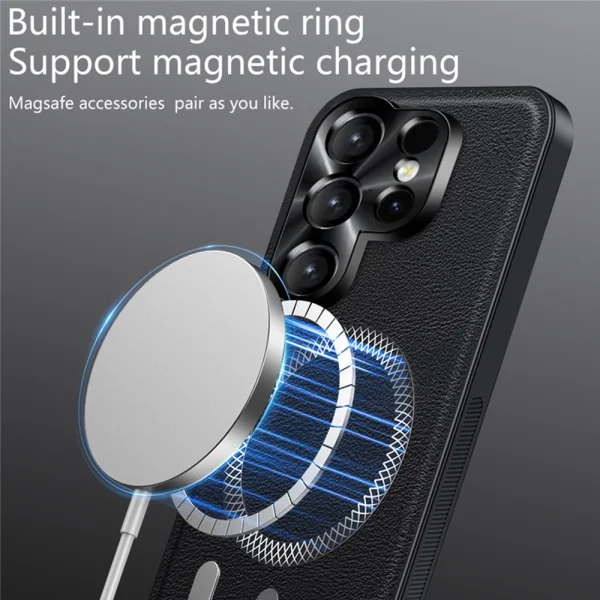 Калъф MagSF Metal Lens Frame за Samsung Galaxy S26 Ultra, черен 3
