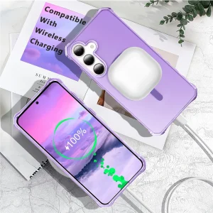 Калъф Wavy Magnetic за Samsung Galaxy S26, лилав 3