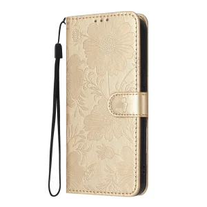 Калъф тефтер PU Leather за Samsung Galaxy S26 Plus, златен