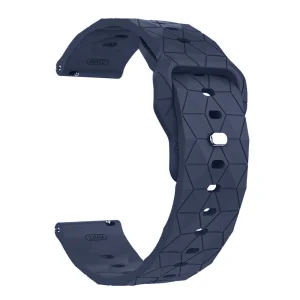 Silicone Strap Football 22mm for Huawei Watch GT 6/6 Pro/5/5 Pro 46mm, blue 3