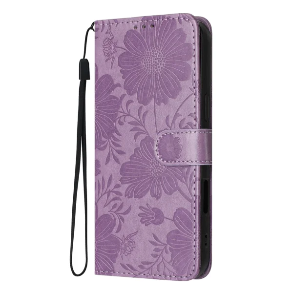 PU Leather Wallet Case for Samsung Galaxy S26 Plus, purple 1