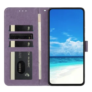 PU Leather Wallet Case for Samsung Galaxy S26 Plus, purple 3