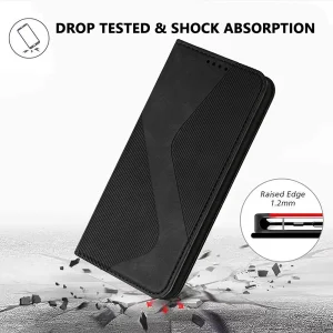 Калъф тефтер Wallet Stand за Motorola Moto G57 Power/Motorola Moto G67 Power/Motorola Moto G57 5G, черен 4