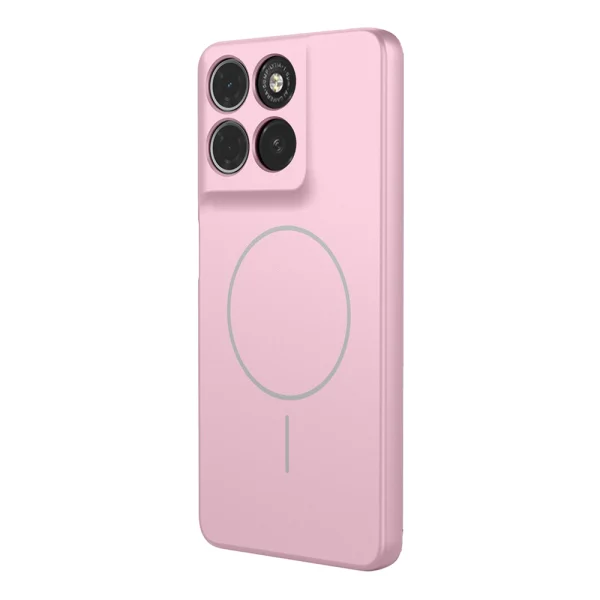 Удароустойчив калъф Liquid MagSf за Motorola Moto G67 Power 5G/G57 Power 5G, розов 2