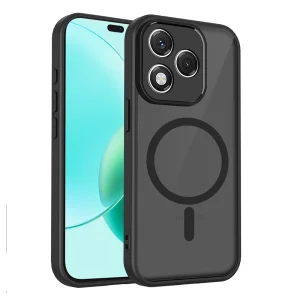 Удароустойчив калъф MagSF Matte за Honor 600 Lite 5G, черен