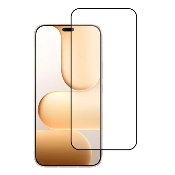Tempered glass protector Full Glue for Honor 600 Lite 5G, black 1