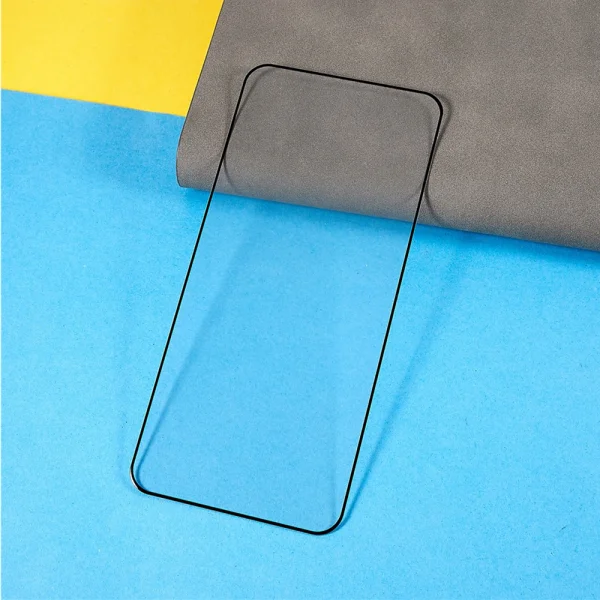 Tempered glass protector Full Glue for Honor 600 Lite 5G, black 3