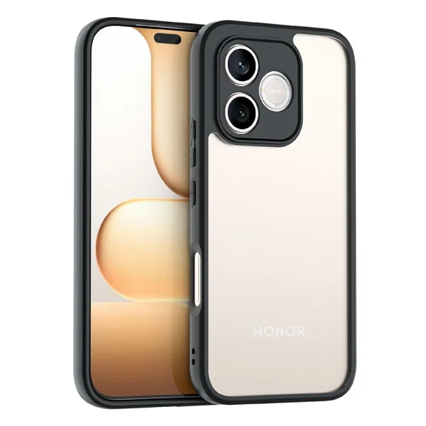 Shockproof PC+TPU Shockproof Case for Honor 600 Lite 5G, transparent 1