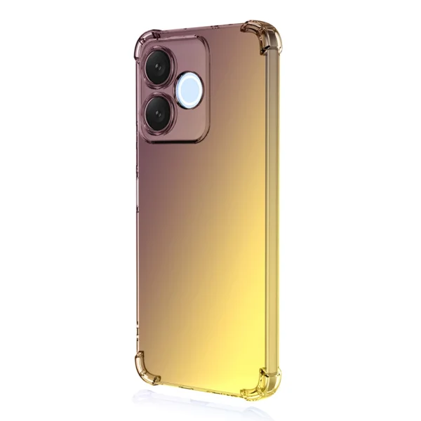 Anti-Dropt Color Case for Honor 600 Lite 5G, purple-gold 2