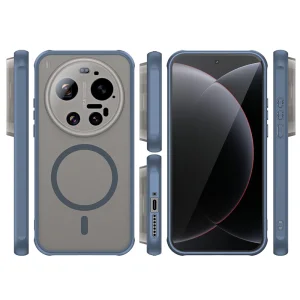 Shockproof case Matte PC + TPU Anti-Drop for Xiaomi 17 Ultra 5G, blue 3