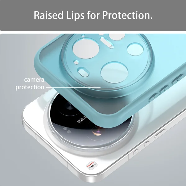 Калъф Drop Proof Airbags за Xiaomi 17 Ultra 5G, син 4