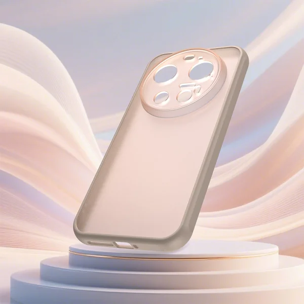 Калъф Drop Proof Airbags за Xiaomi 17 Ultra 5G, бежов 3