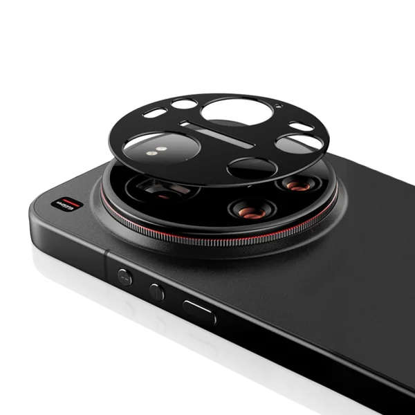 IMAK camera protector for Xiaomi 17 Ultra 5G, black 1