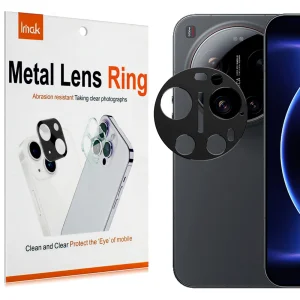 IMAK camera protector for Xiaomi 17 Ultra 5G, black 3
