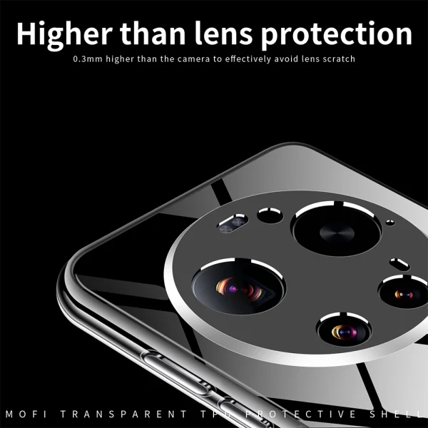 MOFI Thin case for Xiaomi 17 Ultra 5G, transparent 2