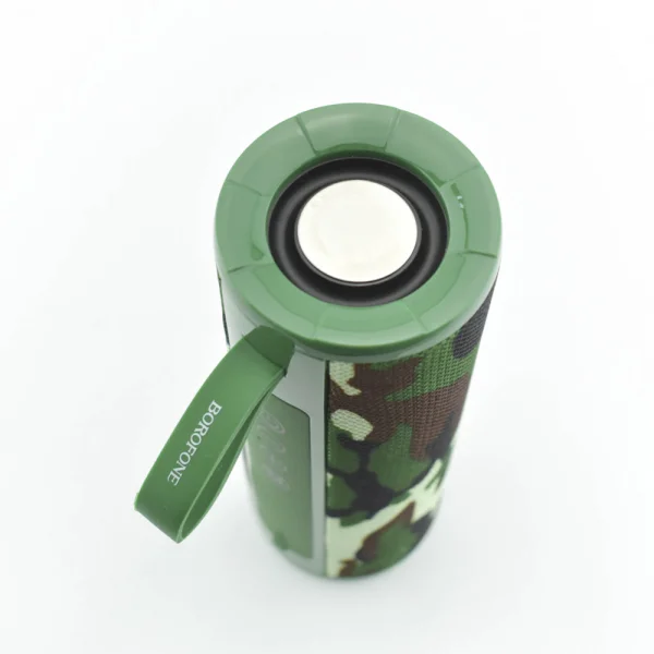 Portable speaker Borofone BR1 Beyond, Bluetooth, Green camouflage 4