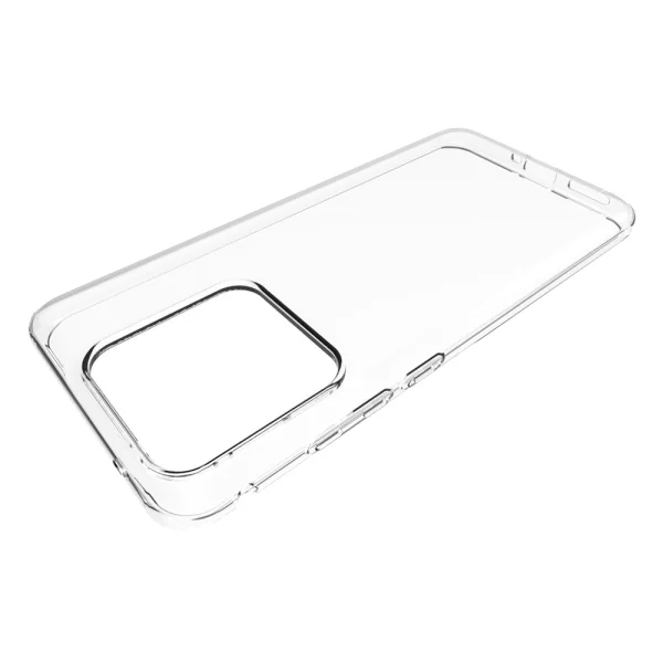 Силиконов калъф Watermark-Resistant за Motorola Edge 70 Fusion+ 5G / Edge 70 Fusion 5G, прозрачен 4