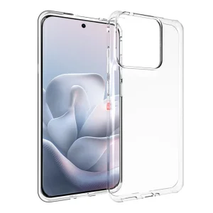 Силиконов калъф Watermark-Resistant за Motorola Edge 70 Fusion+ 5G / Edge 70 Fusion 5G, прозрачен