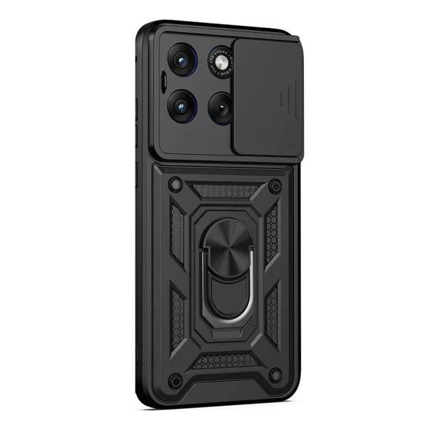 Удароустойчив калъф CamShield Series AMORUS за Motorola Edge 70 Fusion+ 5G / Edge 70, черен 2