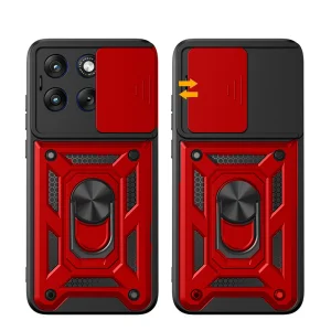 Удароустойчив калъф CamShield Series AMORUS за Motorola Edge 70 Fusion+ 5G / Edge 70, червен 3