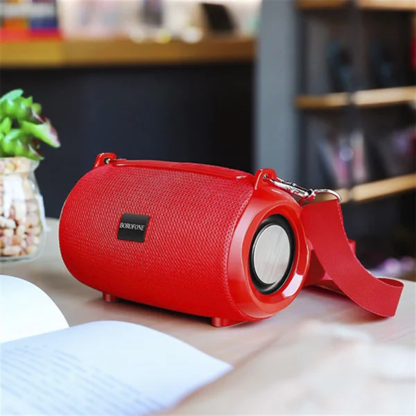 Преносима колонка BOROFONE BR4 Horizon, Bluetooth, Червен 4