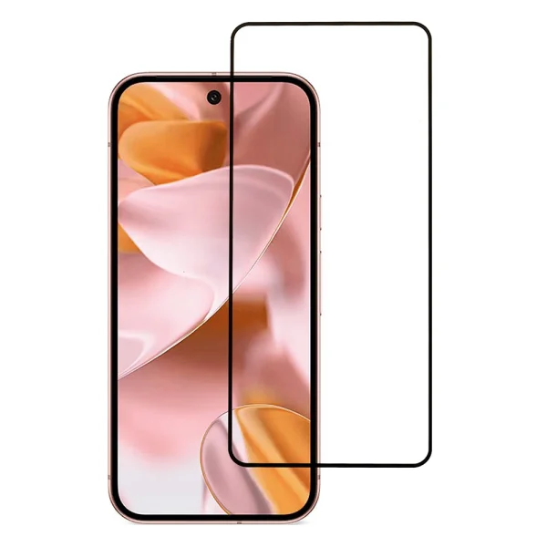 Стъклен протектор Full Glue за Google Pixel 10 Pro / 10 / 9 Pro / 9, черен 1