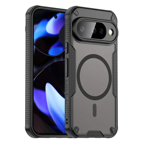 Калъф Magnetic Case TPU + PC за Google Pixel 10, черен 1