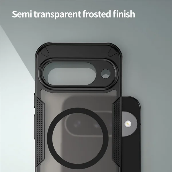 Калъф Magnetic Case TPU + PC за Google Pixel 10, черен 4