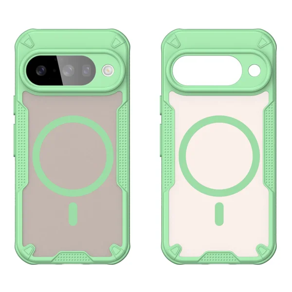 Калъф Magnetic Case TPU + PC за Google Pixel 10, зелен 2