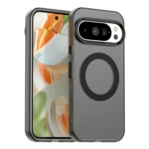 Удароустойчив калъф MagSF Matte Anti Drop за Google Pixel 10 Pro XL, черен