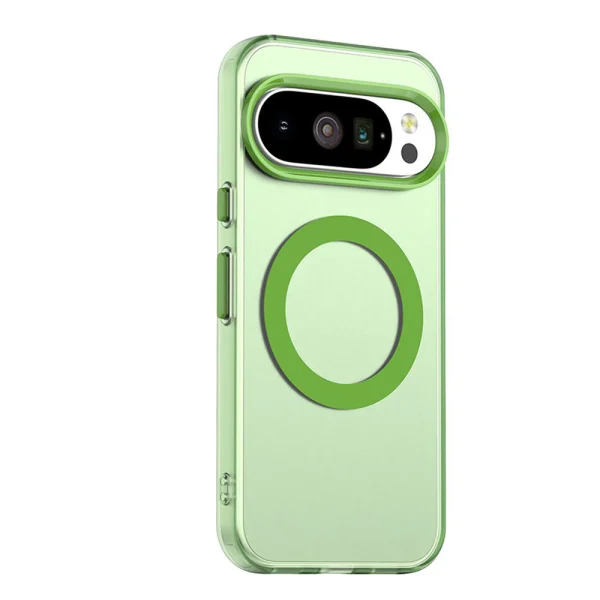 Shockproof case MagSF Matte Anti Drop for Google Pixel 10 Pro XL, green 2