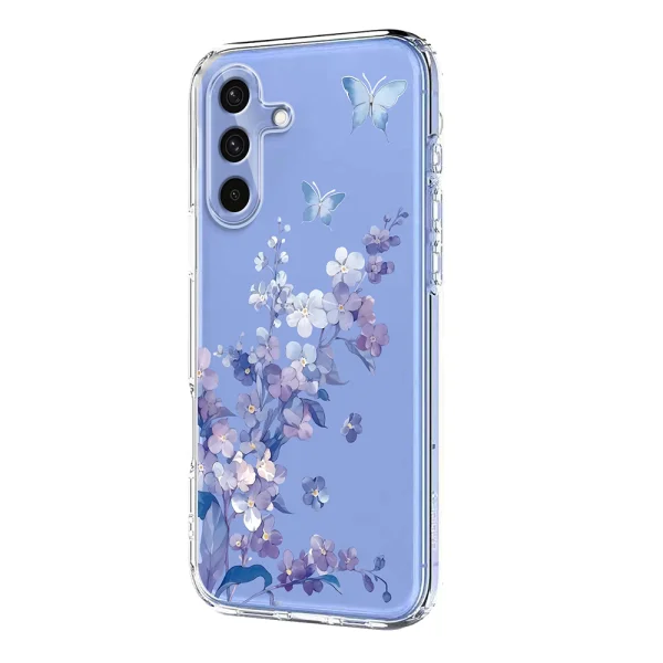 Силиконов калъф TPU Pattern Printing за Samsung Galaxy S25 FE, цветя 2