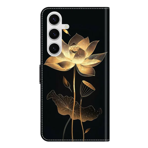 Wallet case Printing for Samsung Galaxy S25 FE, flower 2
