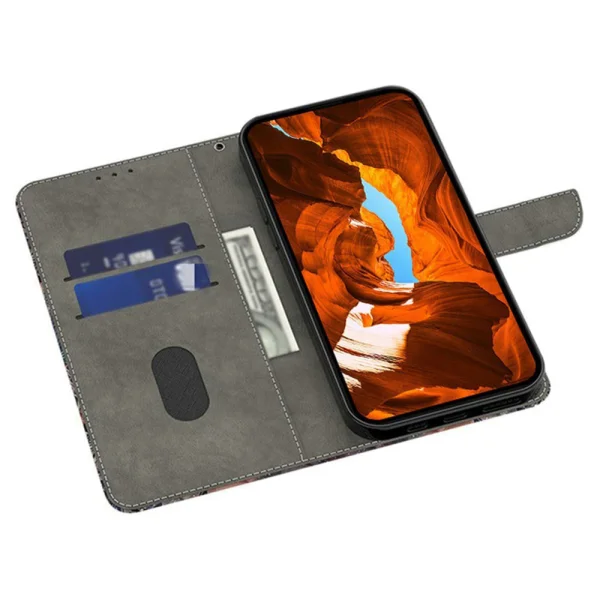Wallet case Printing for Samsung Galaxy S25 FE, flower 5