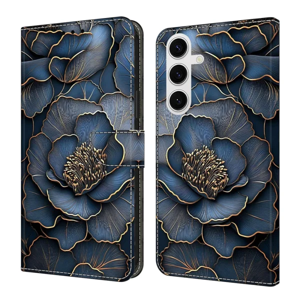 Wallet case Printing for Samsung Galaxy S25 FE, flower 5