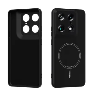 Силиконов Калъф ABEEL MagSF за Motorola Moto X70 Air Pro 5G/Signature 5G, черен