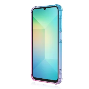 Удароустойчив калъф Gradient Color Anti-Drop за Samsung Galaxy A07, син-розов 3