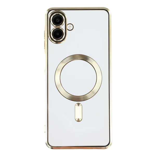 Силиконов каъф LUXURY MagSF за Samsung Galaxy A07, златен 1