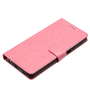 Wallet Stand Leather Handy Strap case for Samsung Galaxy A27, pink 6