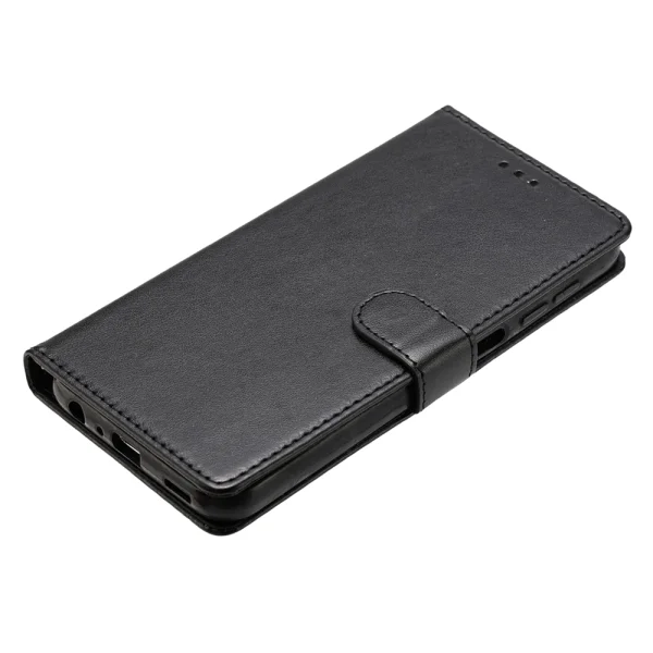 Wallet Stand Leather Handy Strap case for Samsung Galaxy A27, black 5