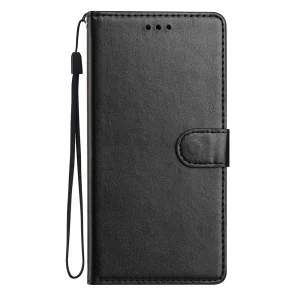 Калъф тефтер Wallet Stand Leather Handy Strap за Samsung Galaxy A27, черен