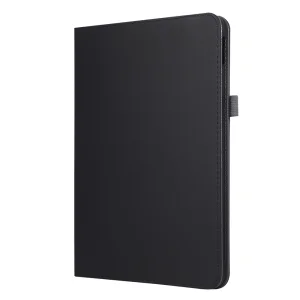 Wallet case for tablet Leather Handheld Wristband for IPad Air 11 (2026)/(2025), black