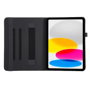 Калъф тефтер за таблет Leather Handheld Wristband за IPad Air 11 (2026)/(2025), черен 4