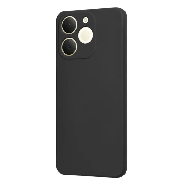 Силиконов калъф Techsuit SoftFlex за Realme Note 70T, черен 2