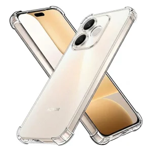 Techsuit Shockproof Clear Silicone case for Honor 600 Lite, transparent 3