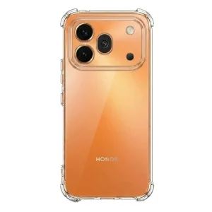 Techsuit Shockproof Silicone Case for Honor 600 pro, Transparent