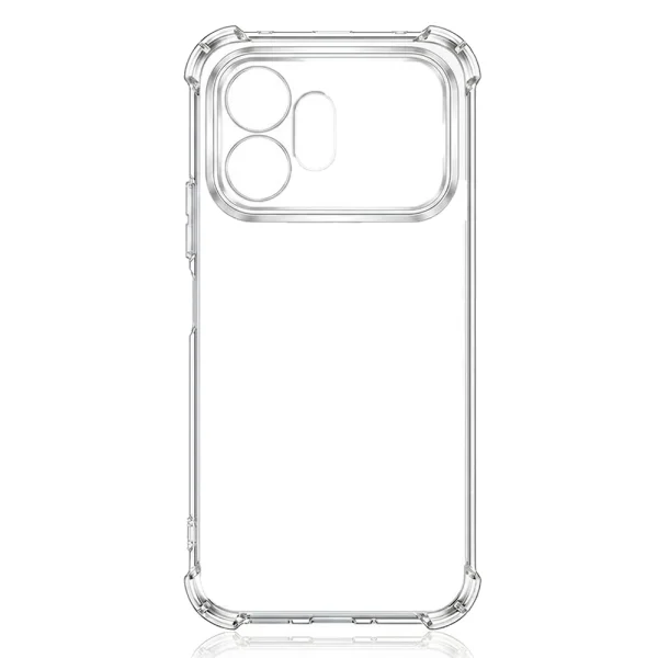 Techsuit Shockproof Silicone Case for Honor 600, Transparent 2
